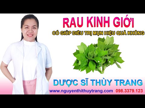 Cách trị mụn bằng rau kinh giới có thật sự hiệu quả
