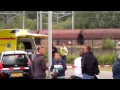Rally Amsterdam 2013. Ралли Амстердам авария ДТП. Болид сбил убил женщину