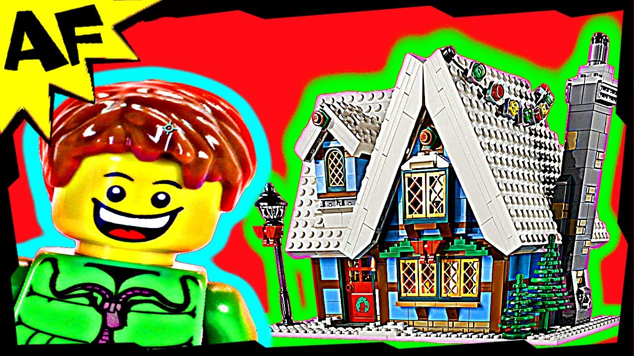 Lego City WINTER VILLAGE COTTAGE 10229 Expert Creator Stop Motion 