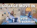 COLLEGE MOVE IN 2021!! YALE FRESHMAN YEAR (australian student!!) | VLOG!