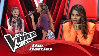 The Battles : Shenya Fernando V Shelinda Jansen | RANGUME (රැඟුමේ)  | The Voice Sri Lanka