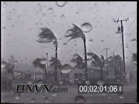 9/14/2001 Tropical Storm Gabrielle, Sarasota, FL Video