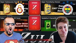 Zula Galatasaray-Fenerbahçe Efsane Deste Açilimi