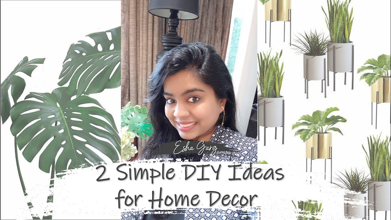 2 Simple DIY IDEAS for HOME DECOR | DDbE