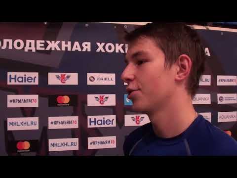 Интервью после матча с Георгием Копыловым.
