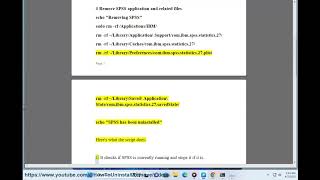 Fix Spss For Mac Not Uninstalling