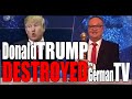 Donald Trump destroyed by German TV Show | ENG Subtitles