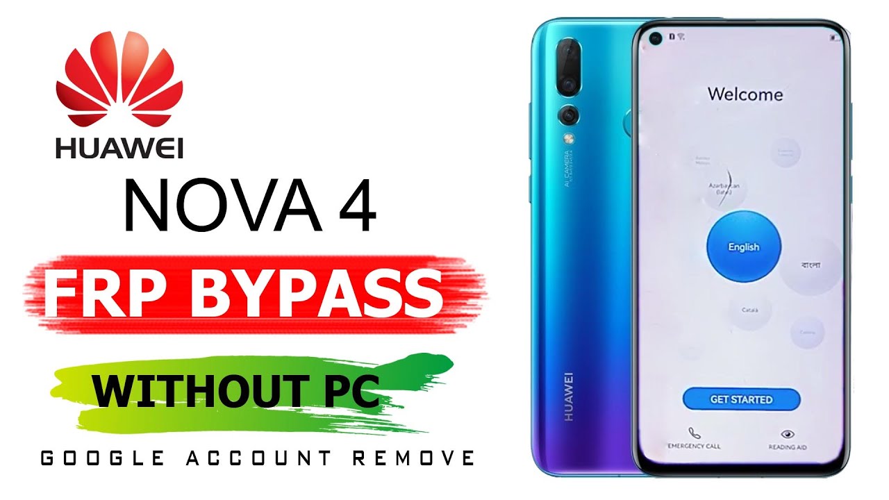 Huawei Nova 4 Bypass Google Account New Security 2023 | Huawei Nova 4 Bypass Google Account New Security 2023 |
