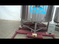 DCI 2,000 Gallon Low Pressure Jacketed Processing Vessel Demo