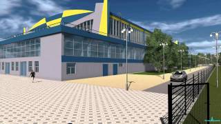 Design Project Palace Of Sports Yunost