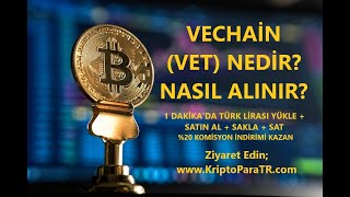 VeChain Türk Lirası ile nasıl satın alınır? (Vet ) Nedir? Rehber Video