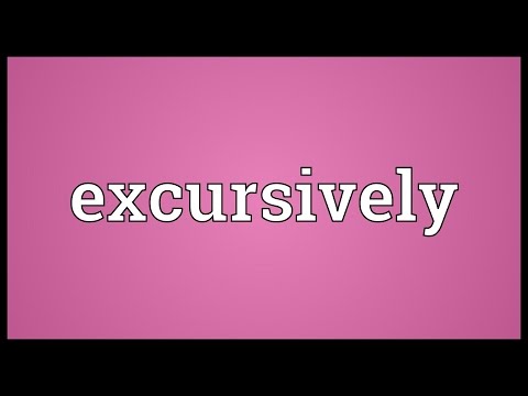 Header of excursively