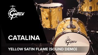 GRETSCH Catalina Yellow Satin Flame