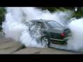 Ford Scorpio Cosworth Burnout