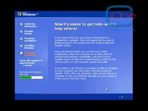 Hướng dẫn cài đặt hệ điều hành Window XP Professional (phần 2)