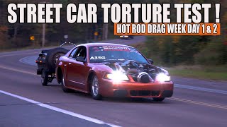 Hot Rod Drag Week 2025 Wheelies, Carnage , Crashes Day 1 & 2