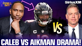 Did Caleb Williams Disrespect Troy Aikman?