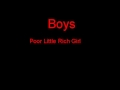Boys Poor Little Rich Girl Lyrics images Boys Poor Little Rich Girl Lyrics