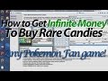 How to Get Infinite Money / Infinite Rare Candies - Reborn / Any Pokemon Fan Game