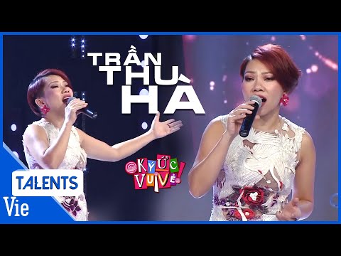 Diva Trần Thu Hà live đẳng cấp liên khúc 3 bài của nhạc sĩ Trấn Tiến tại Ký Ức Vui Vẻ Mùa 3