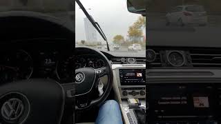 @sahindengiz Passat Volkswagen yağmurlu havada Snap