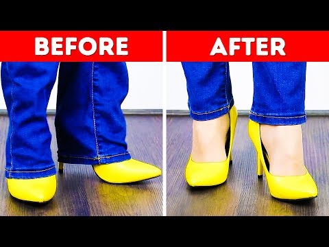 27 JEANS HACKS TO MAKE YOUR LIFE EASIER - YouTube