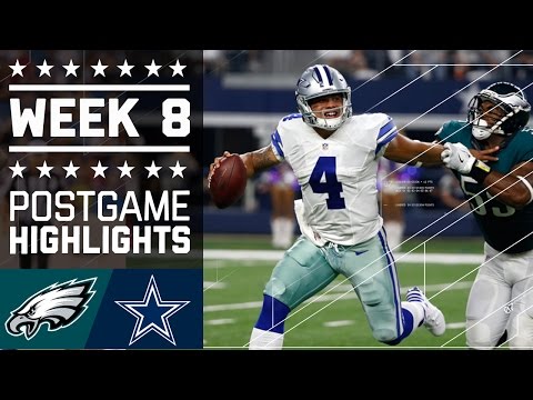 6 Eagles Vs Cowboys Nfl Week 8 Game Highlights 6 Eagles Vs Cowboys Nfl Week 8 Game Highlights