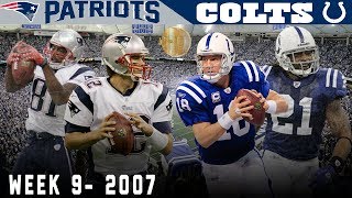 The Undefeated Heavyweight Matchup! (Patriots vs. Colts, 2007) | NFL Vault Highlights