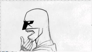Making Comics with The 8 Spot #3 Inking The Mark!