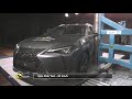Euro NCAP Crash Test of Lexus UX 2019