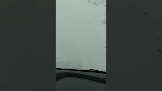 Blizzard Colorado Springs Driving Home