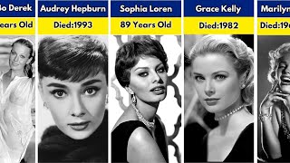 Most Beautiful Actresses Of Past Decades | Marilyn Monroe , Sophia Loren ,Audrey