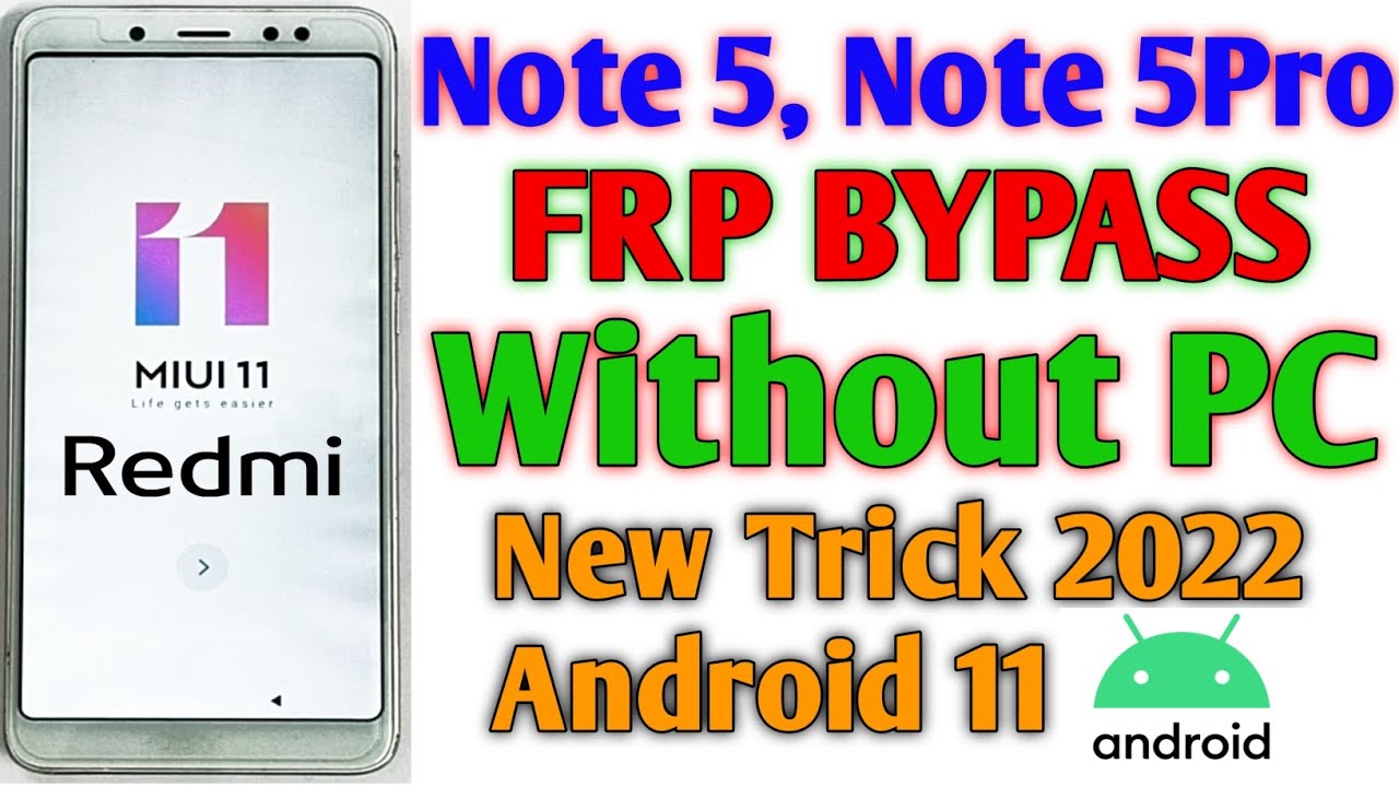 Mi5/note5/note5pro frp bypass without PC/Redmi note5pro Mi5/note5/note5pro frp bypass without PC/Redmi note5pro
