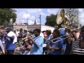 YMO Jr. Featuring Hot 8 Brass Band playing 'Talking That Trash' for Super Sunday 2012