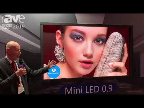 ISE 2019: LianTronics Talks About Mini LED 0.9 LED Display