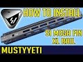 How To Install Strike Industries Mega Fin XL Rail | Musty Yeti