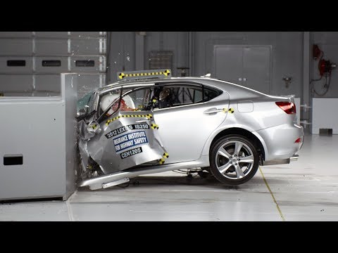Lexus IS 250/350 Краш-тест 2012 