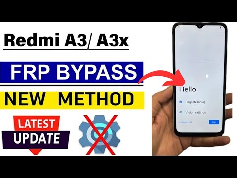 Redmi A3 Frp unlock without pc ||Redmi A3 google account Redmi A3 Frp unlock without pc ||Redmi A3 google account