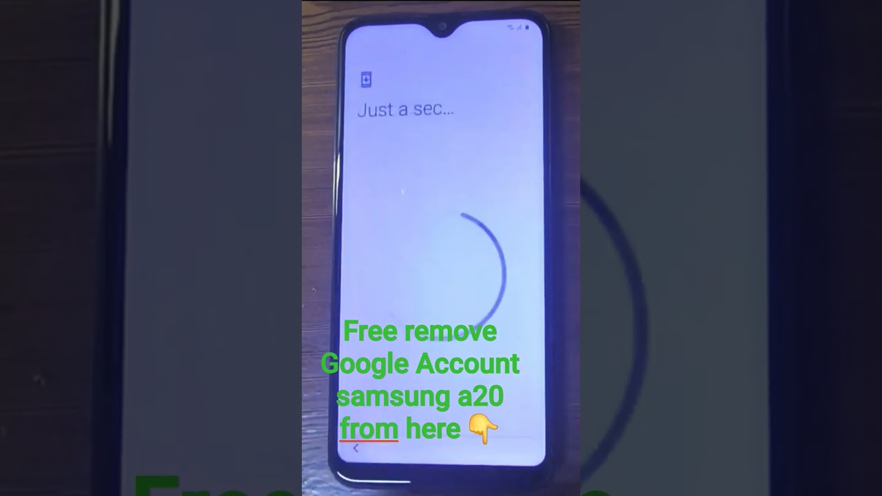 Google Account remove samsung a20 free Google Account remove samsung a20 free