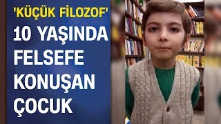 Türkiye 10 yaşındaki Atakan'ı konuşuyor! 5 ayda 250 felsefe kitabı okudu