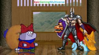 Mugen Matches Battles Fights Of Chowder And Kimchi, Rainbow Dash, & The Annoying Orange Part