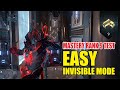Mastery Rank 9 Test Warframe Invisible Mode Easy 2022