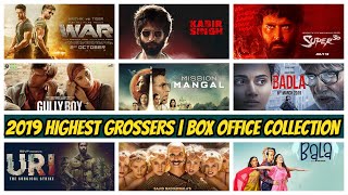 HIGHEST GROSSING BOLLYWOOD BOX OFFICE COLLECTION 2019 | BEST GROSSER HINDI MOVIES 2019 | RV MARATHI