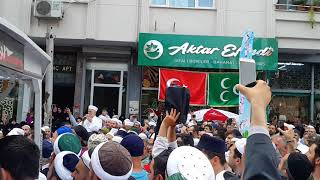 Abdülmetin Balkanlıoğlu Hoca Efendi Cenazesi Fatih Camiine Gidiyor