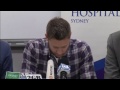 Phillip Hughes dies: Australian captain Michael Clarke fights back tears