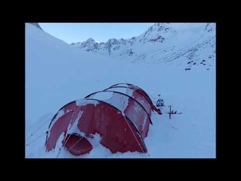 Sellraintal 02/2016 | Schneeschuhtour | Winterzelten | -15 Grad | Gestängebruch