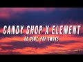 50 Cent, Pop Smoke - Candy Shop X Element (TikTok Mashup) [Lyrics]