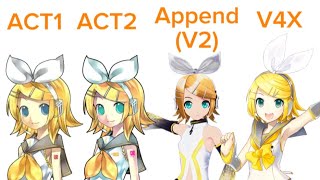 Outdatedkagamine Rin - All Voicebanks Speech Comparison