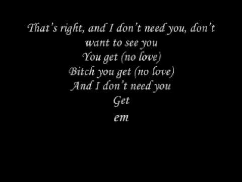 Eminem ft. LiL Wayne - No Love Lyrics *Dirty* BEST SOUND QUALITY...