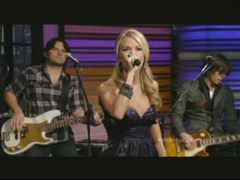 Carrie Underwood Performing, "Cowboy Casanova" On Regis & Kelly 11-5-09